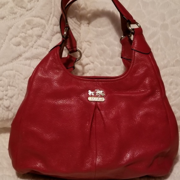 Red Coach "Phoebe" shoulder bag - Picture 7 of 7